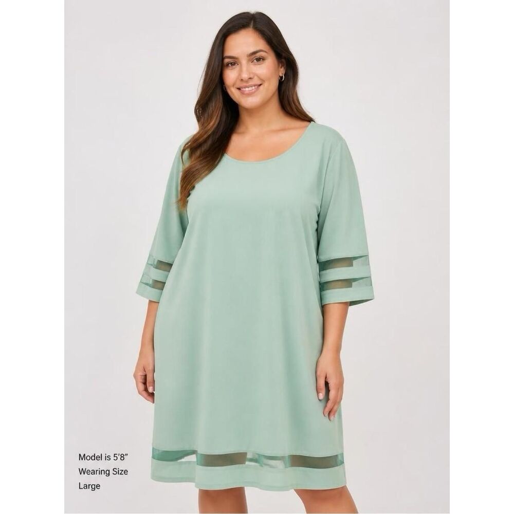 Unbranded Women's Green Casual-dresses